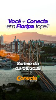 Que tal descansar na Ilha da Magia? ✨
🌴 Com paisagens deslumbrantes e aquele ventinho do litoral que só Floripa tem, esse pode ser o seu próximo destino dos sonhos.
Para participar, é muito fácil! Basta ser cliente da Conecta Internet e estar com as suas mensalidades me dia. Pronto, já está participando.
✔️ Promoção válida para clientes do Rio Grande do Sul, Santa Catarina e Bahia.
Sorteio será realizado no dia 03 de agosto de 2025.
⚠️ Lembrando que a promoção só é válida para o titular do contrato, as mensalidades precisam estar em dia, será pago uma passagem+hospedagem apenas para uma pessoa, a data da viagem será definida após o sorteio!
Não fique de fora dessa! 💙
#conectainternet #conexao #internet #florianopolis #viagem #viajar #floripa #ilhadamagia