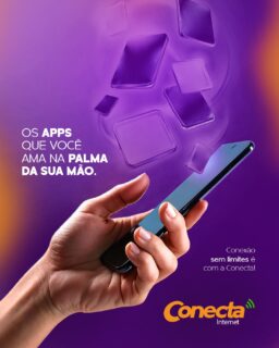 Mais do que internet, uma experiência completa de conexão. 📶

Com a Conecta, você aproveita seus apps favoritos direto no seu plano, com estabilidade, velocidade e praticidade para o dia a dia. 🚀

Conecte-se ao que você ama, sem limites.

👉 Consulte os planos disponíveis tocando no link da bio.

#conecta #internet #aplicativos #conexão