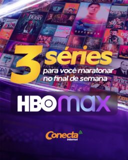 O final de semana pede sofá, pipoca e uma boa maratona. 🍿

Com os planos da Conecta, você tem HBO Max incluso pra aproveitar séries que prendem do primeiro ao último episódio. 😉

👉 Escolha a sua, dê o play e deixe o resto com a gente.

📲 Consulte os planos da Conecta e encontre o ideal para você!

#conecta #hbomax #internet #filmes #séries #maratonadefilmes