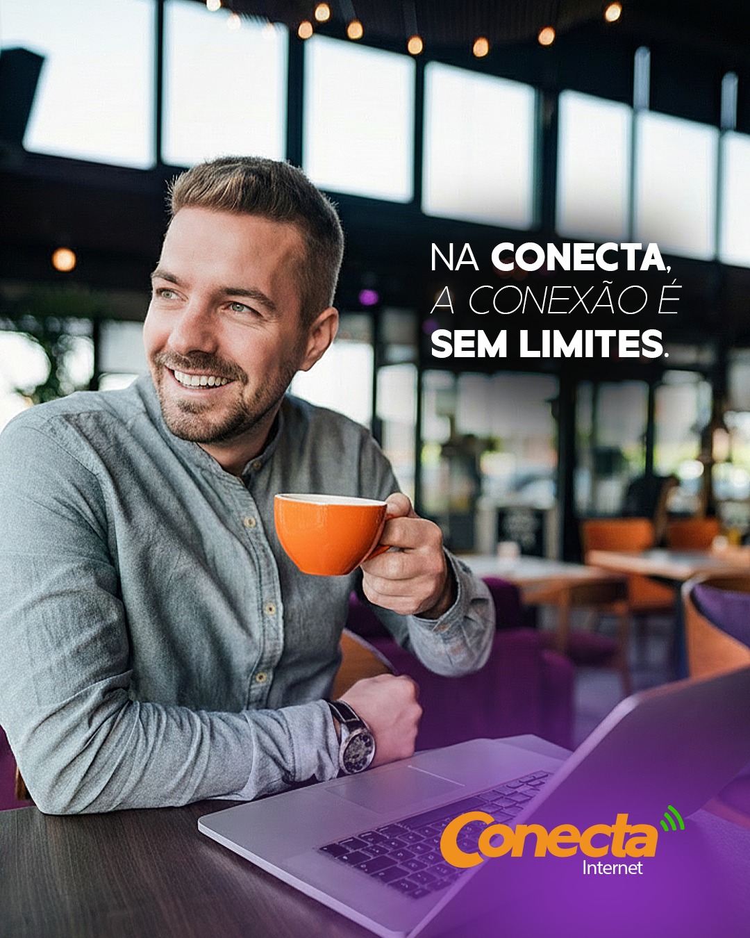 Na Conecta, a conexão é sem limites ⚡

Mais velocidade, estabilidade e suporte dedicado para você navegar, trabalhar e se conectar sem preocupações.

Internet de qualidade para acompanhar o seu ritmo todos os dias 🚀

#conecta #conexao #internet