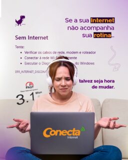 ⚡ Se a sua Internet vive travando, caindo ou não acompanha o seu ritmo… tem alguma coisa errada aí.
Chegou a hora de mudar pra uma conexão de verdade - mais estável, mais rápida e sem dor de cabeça. 💻🚀
Vem pra Conecta e sinta a diferença no seu dia a dia.
🔗 Acesse o link da bio e fale com a gente!
#conectainternet #internetdeverdade #mudepramelhor #conexãosemtravar